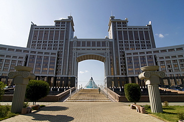 Kaz Munai Gas building, Astana, Kazakhstan, Central Asia