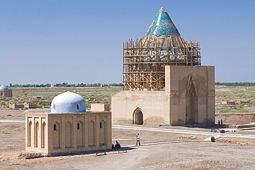 Mosque in Konye-Urgench, Turkmenistan, Central Asia