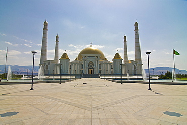 Turkmenbashi Ruhi Mosque, Turkmenistan, Central Asia