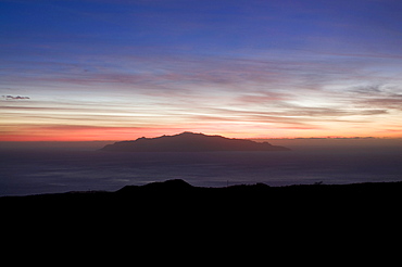 Sunset at the sea, Fogo, Cabo Verde, Cape Verde, Africa