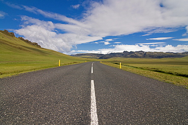 Country road, Vik, Iceland, Europe