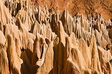 Red Tsingys, rock formations, Madagascar, Africa