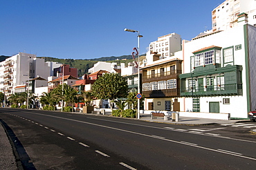 Street in Santa Cruz de La Palma, La Palma, Canary Islands, Spain, Europe