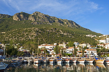 Port of Kas, Lycia, southern coast of Turkey, Western Asia