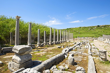 Excavations at Perge, Antalya, Turkish Riviera, Turkey