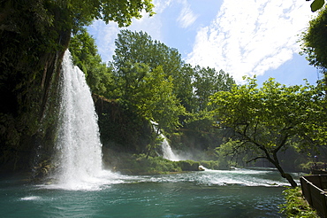 Dueden Waterfalls near Antalya, Turkish Riviera, Turkey