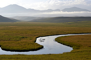 Landscape, Way of St. Nino, Ninotsminda, Georgia, Western Asia