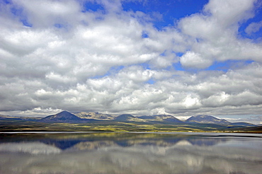 Lake Paravani, Way of St. Nino, Kvemo Kartli region, Georgia, Western Asia