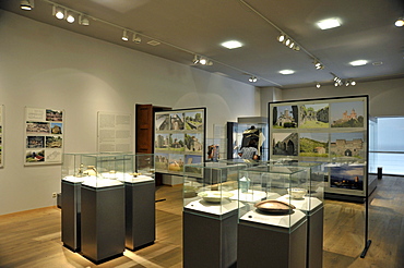 Exhibition space, Georgian National Museum, Sighnaghi, Kakheti, Georgia, Western Asia