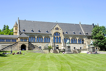 Imperial Palace, Goslar, Harz, Lower Saxony, Germany, Europe