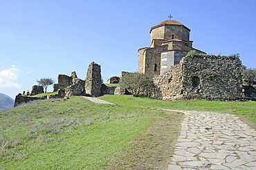 Jvari Church, Church of the Holy Cross, Mtskheta, Kartli, Georgia, Middle East