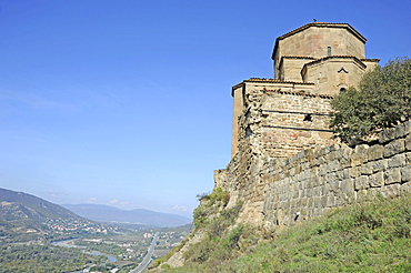 Jvari Church, Mtskheta, Aragvi Valley, Kartli, Georgia, Middle East