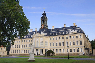 Hubertusburg palace, Wermsdorf, Landkreis Nordsachsen district, Saxony, Germany, Europe