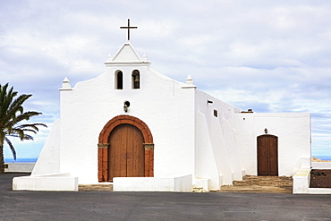 Chapel in Tiagua, Lanzarote, Canary Islands, Spain, Europe