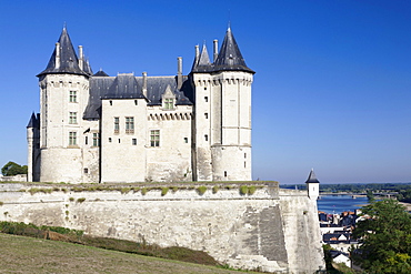 Chateau de Saumur, Pays de la Loire, department of Maine et Loire, France, Europe