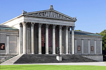 State Collection of Antiquities on Koenigsplatz square, Munich, Upper Bavaria, Bavaria, Germany, Europe