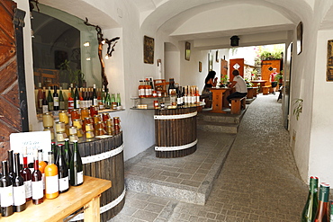 Boehmer vineyard, Duernstein, Wachau valley, Waldviertel region, Lower Austria, Austria, Europe