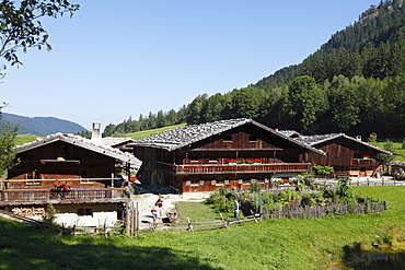 Museum village, Markus Wasmeier Farm and Winter Sports Museum, Schliersee, Mangfall Mountains, Upper Bavaria, Bavaria, Germany, Europe