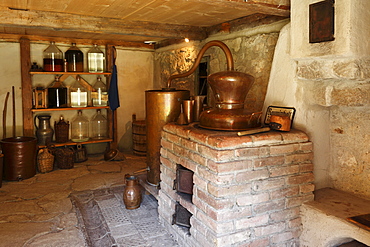 Distillery, Markus Wasmeier Farm and Winter Sports Museum, Schliersee, Upper Bavaria, Bavaria, Germany, Europe