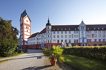 Kloster Scheyern monastery, Hallertau, Holledau or Hollerdau, Upper Bavaria, Bavaria, Germany, Europe