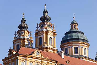 Stift Melk Abbey, Melk, Wachau, Mostviertel district, Lower Austria, Austria, Europe