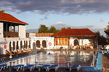 Swimming pool, Hotel Parador de Turismo Conde de La Gomera, San Sebatian de La Gomera, Canary Islands, Spain, Europe