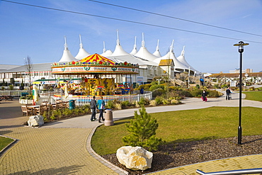 Skyline Pavilion and funfair, Butlins, Bognor Regis, Arun, West Sussex, England, United Kingdom, Europe