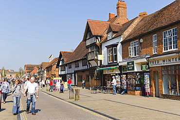 Henley Street, Stratford-upon-Avon, Warwickshire, England, United Kingdom, Europe