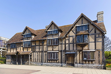 Shakespeare's Birthplace, Henley Street, Stratford-upon-Avon, Warwickshire, England, United Kingdom, Europe