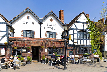 The White Swan Hotel, Rother Street, Stratford-upon-Avon, Warwickshire, England, United Kingdom, Europe