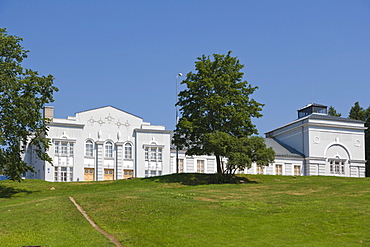 Kulturas Nams, City Culture House, Recreation Centre, Festival Park, Rezekne, Latgale, Latvia, Northern Europe