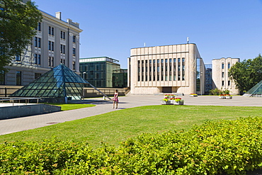 Rigas Kongresu Nams, Riga Congress Centre, Kronvalda Parks, Kronvalds Park, Riga, Latvia, Northern Europe