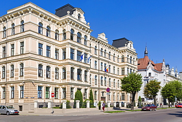 Apartment building by Viktors Lunskis, Eclecticism, Elizabetes iela, Elizabetes Street, Art Nouveau District, Riga, Latvia, Northern Europe