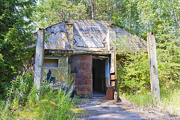 Bijusi PSRS Zeltenu kodolrakesu baze, former UssR Zelteni nuclear missile base, Zeltini parish, Aluksne Municipality, Vidzeme, Latvia, Northern Europe