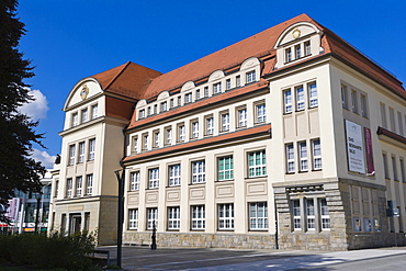 City museum, Stadtmuseum, Kornmarktplatz, Corn Market Place, Bautzen, Budysin, Budysyn, Budziszyn, Dresden region, Eastern Saxony, Upper Lusatia, Germany, Europe