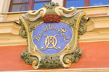 Zur Alten Post, Old Post Office, Reichenstrasse Street, Bautzen, Budysin, Budysyn, Budziszyn, Dresden region, Eastern Saxony, Upper Lusatia, Germany, Europe