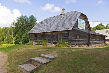 Householders house, Viktora Kirpa Ates museum, Ate, Annas Parish, Aluksne municipality, Latvia, Northern Europe