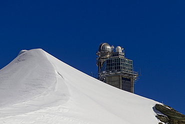 Sphinx Mountain Station, Jungfraujoch, Bernese Oberland, Canton of Bern, Switzerland, Europe