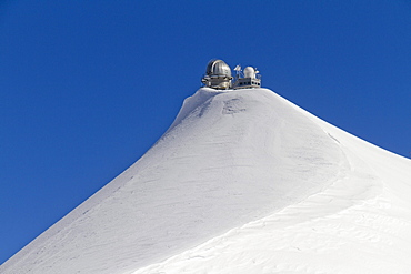 Sphinx Mountain Station, Jungfraujoch, Bernese Oberland, Canton of Bern, Switzerland, Europe