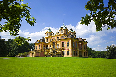 Schloss Favorite, Baroque pleasure palace and hunting lodge, Favorite Park, Ludwigsburg, Baden-Wuerttemberg, Germany, Europe