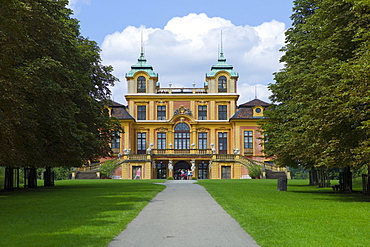 Schloss Favorite, Baroque pleasure palace and hunting lodge, Favorite Park, Ludwigsburg, Baden-Wuerttemberg, Germany, Europe