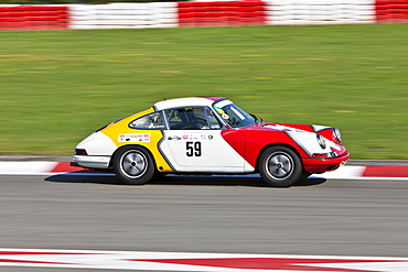 Race of post-war racing cars, Porsche, at the Oldtimer Grand Prix 2010 on the Nurburgring race track, Rhineland-Palatinate, Germany, Europe