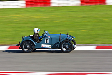 Race of pre-war racing cars at the Oldtimer Grand Prix 2010 on the Nurburgring race track, Rhineland-Palatinate, Germany, Europe