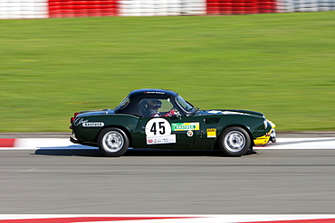 Race of post-war racing cars, MG, at the Oldtimer Grand Prix 2010 on the Nurburgring race track, Rhineland-Palatinate, Germany, Europe