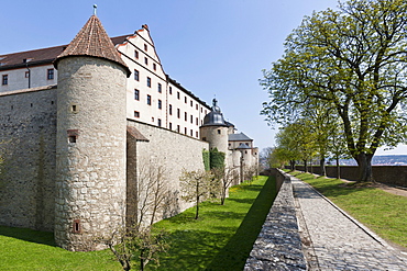 Fortress Marienberg, Wuerzburg, Franconia, Bavaria, Germany, Europe