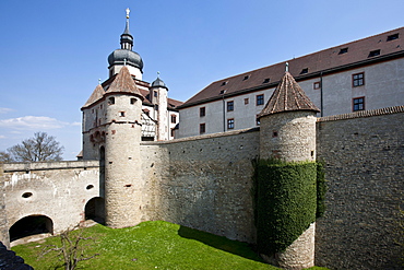 Fortress Marienberg, Wuerzburg, Franconia, Bavaria, Germany, Europe