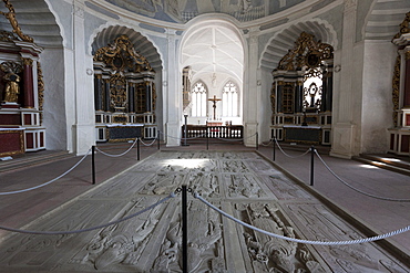 Old chapel in Fortress Marienberg, Wuerzburg, Franconia, Bavaria, Germany, Europe