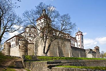 Fortress Marienberg, Wuerzburg, Franconia, Bavaria, Germany, Europe