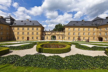 Banz Abbey, a former Benedictine monastery, near Bad Staffelstein, Lichtenfels, Upper Franconia, Bavaria, Germany, Europe