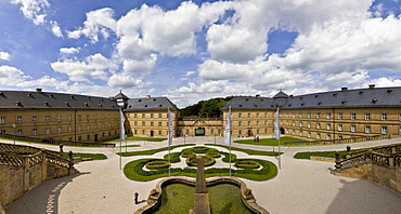 Banz Abbey, a former Benedictine monastery, near Bad Staffelstein, Lichtenfels, Upper Franconia, Bavaria, Germany, Europe